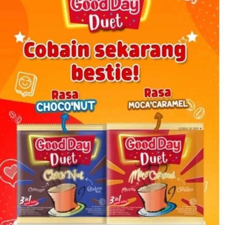 

[KODE PRODUK L7SGG6642] ☘️MUMTAAZZTORE☘️ Good Day 3 in 1 Goodday Hot Duet 10 Sachet