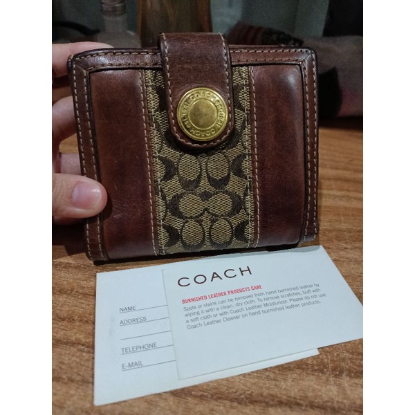 Dompet Coach Vintage preloved/second