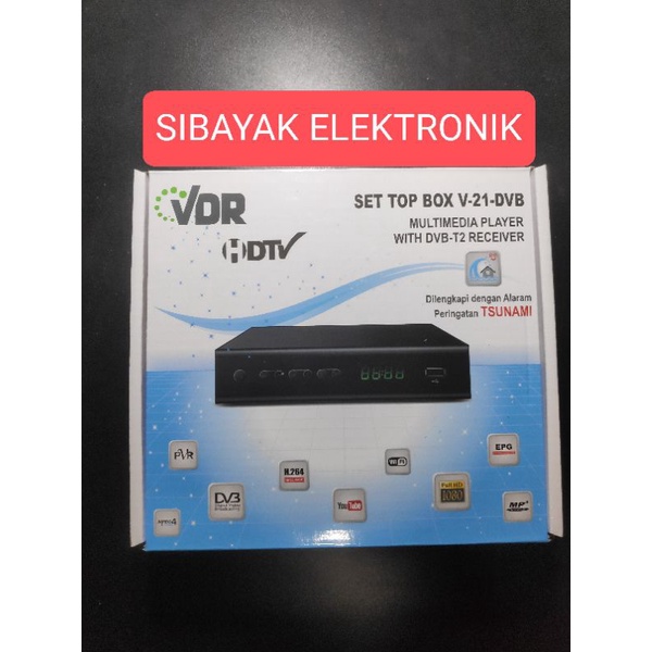 STB SET TOP BOX VDR V21 DVB T2