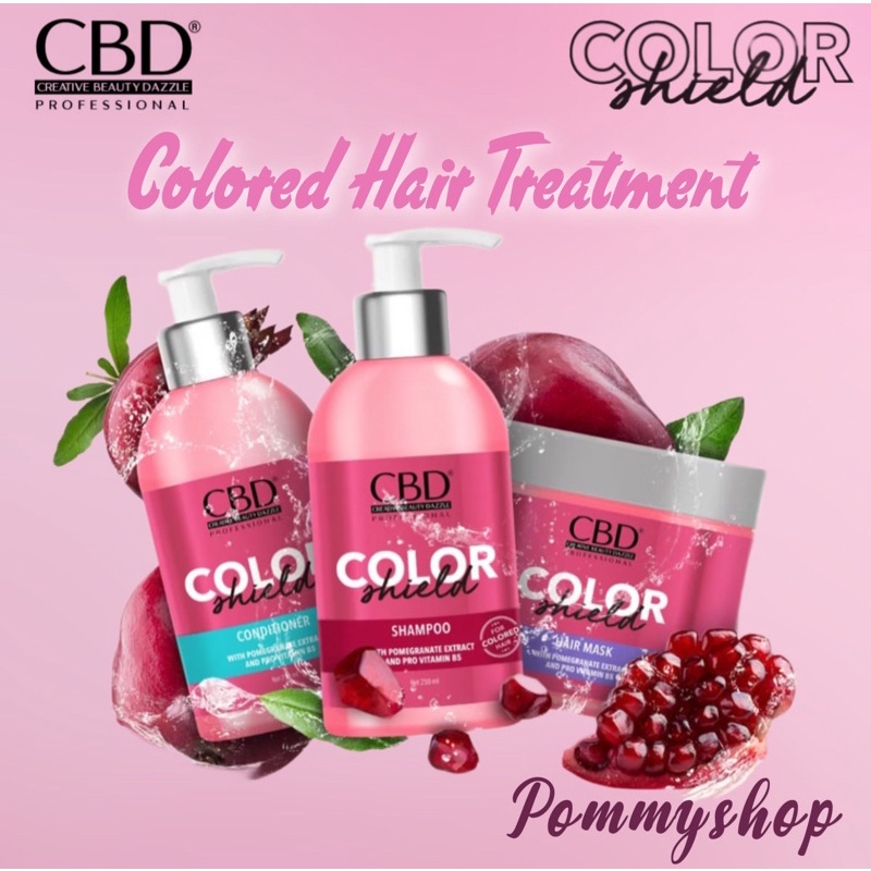CBD Professional Color Shield Shampoo 250ml | Conditioner 250ml | Hair Mask 500g