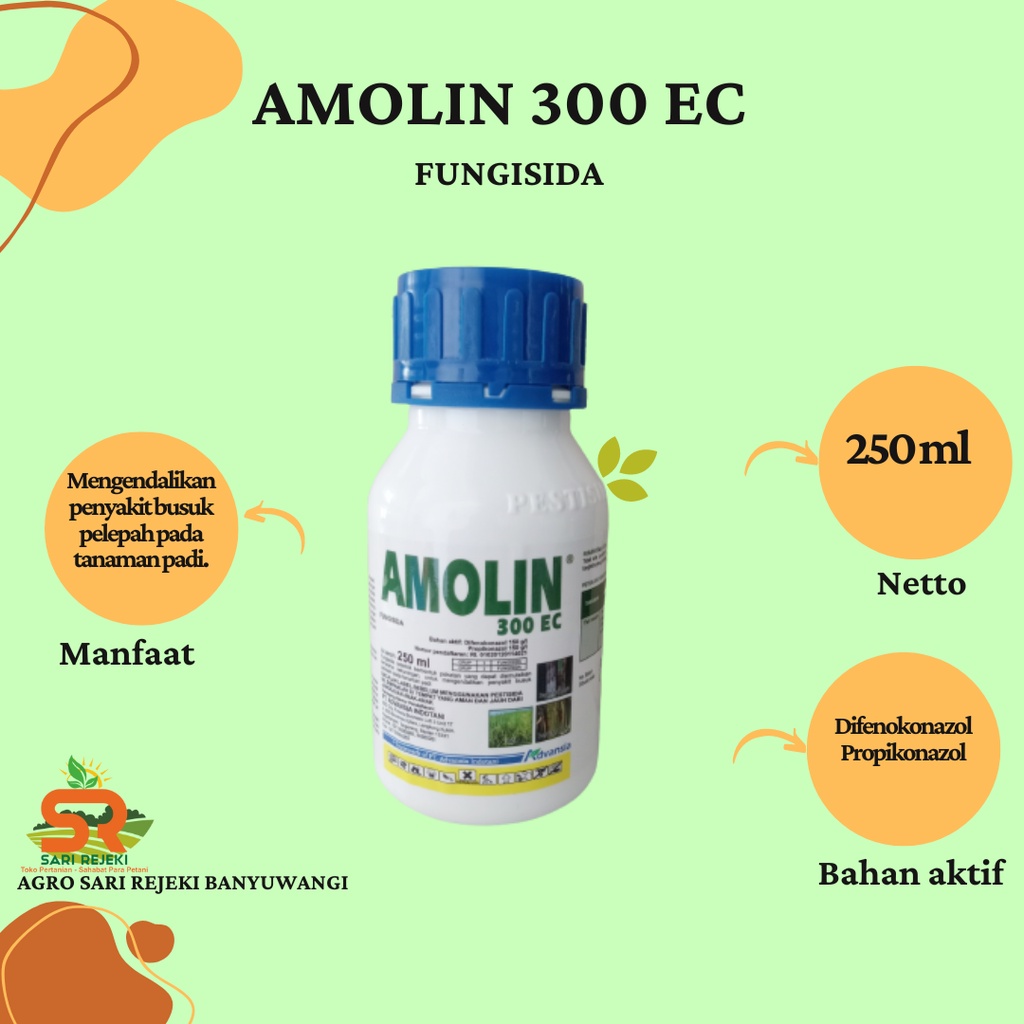AMOLIN 300EC 250 ML FUNGISIDA SISTEMIK