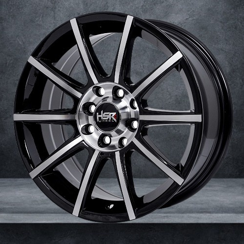 pelek mobil r15 velg mobil hsr type KANMI velg mobil lebar 6,5 velg ring 15