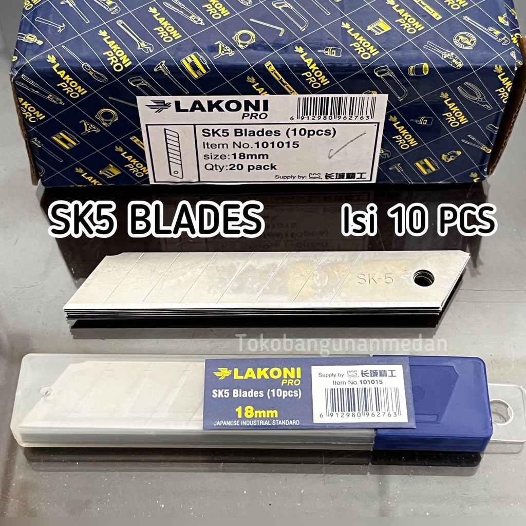 

Anak cutter besar Jetjo Tools SK5 isi 10 pcs A150 Refill blade pisau