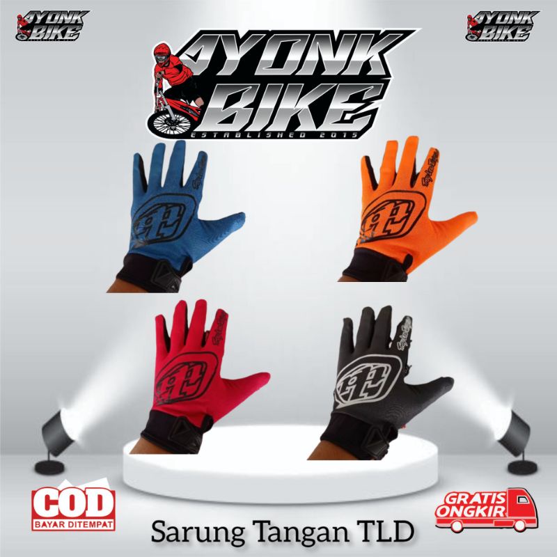 Sarung tangan fullprint TLD  .