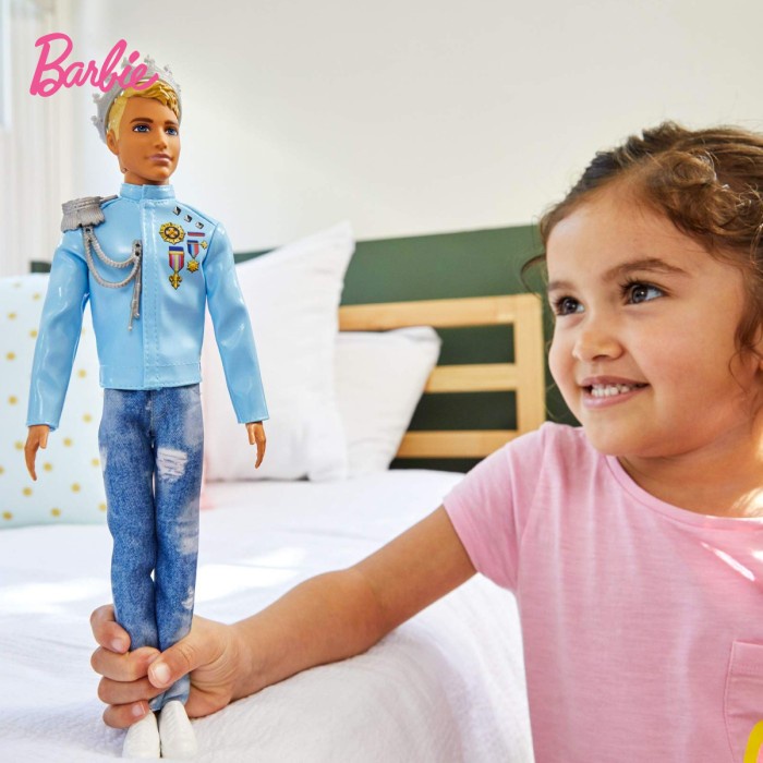 Barbie Princess Adventure Prince Ken Doll - Mainan Boneka Anak