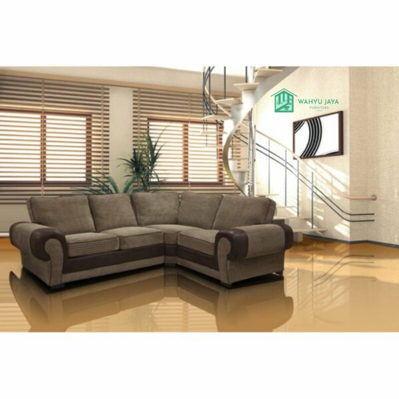 Kursi Pojok Sofa Klasik Kayu