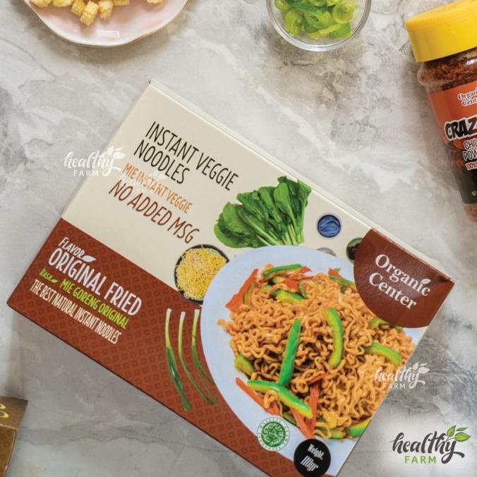 

Organic Center Mie Instant Vegetarian JUMBO / Veggie Noodle NO MSG