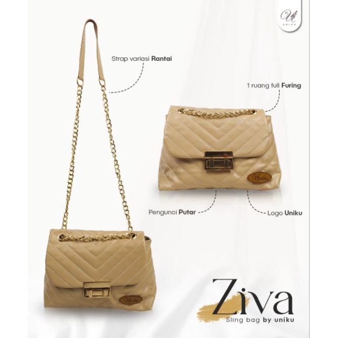 Ziva sling bag By uniku ready stok