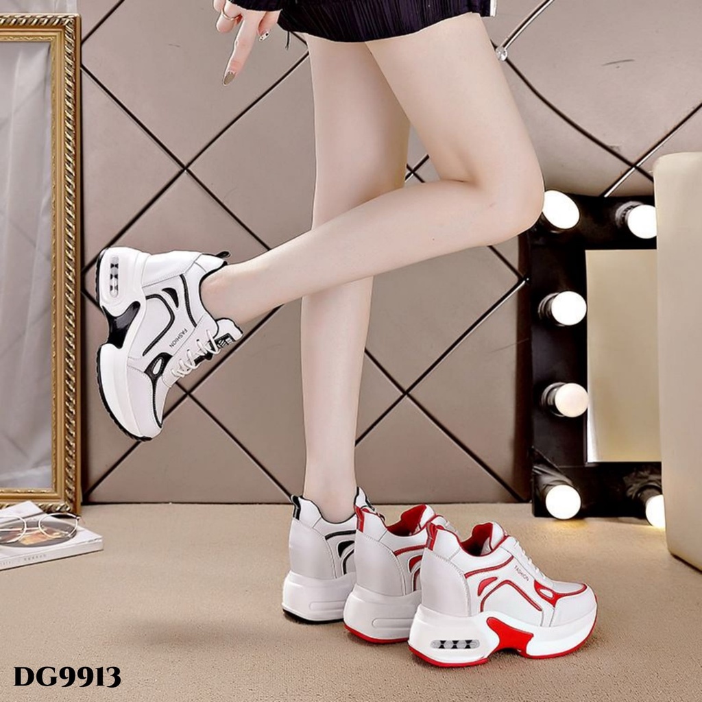 WYN SNEAKERS HIGH WEDGES FASHION KOREA DG9913