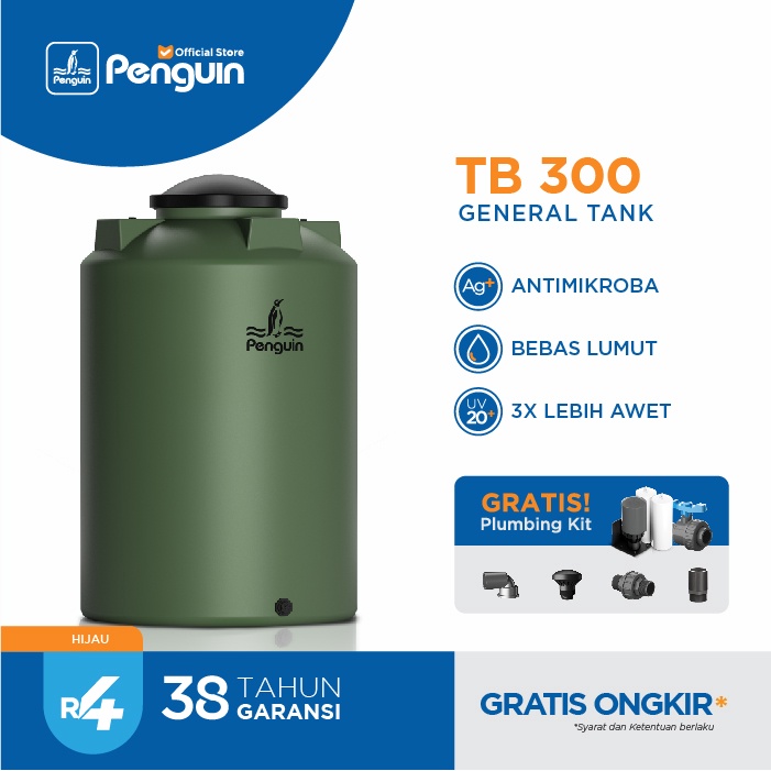 Penguin TB-300 3000 Liter Toren Tandon Tangki Air General Tank