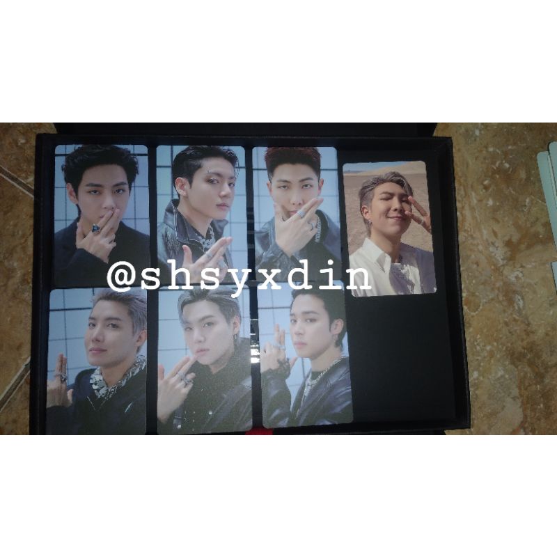 [OFFICIAL] PHOTOCARD / PC SET SHARING BTS PROOF STANDARD, POB NAMJOON