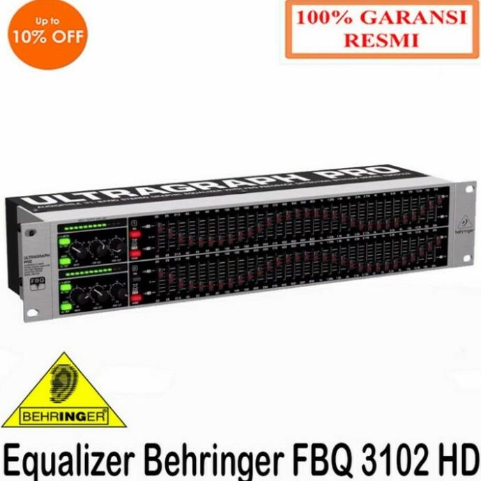 Sale Equalizer Behringer Fbq 3102 Hd/Eq Behringer Fbq 3102 Hd Original Termurah