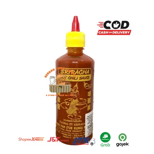 

Sriracha Hot Chili Sauce Nang Fah Brand 450ml / Saus Thailand / Saos