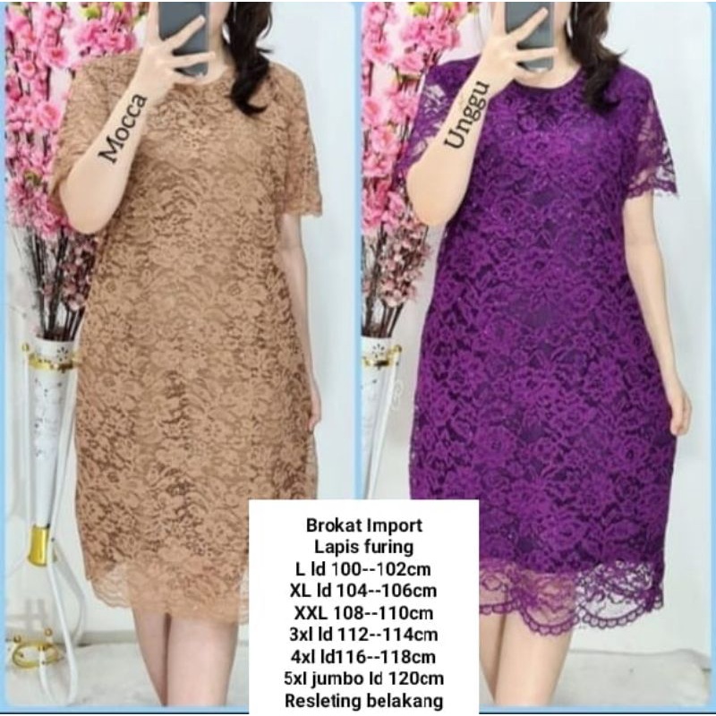 dress juwita ukuran 4xL 5xL