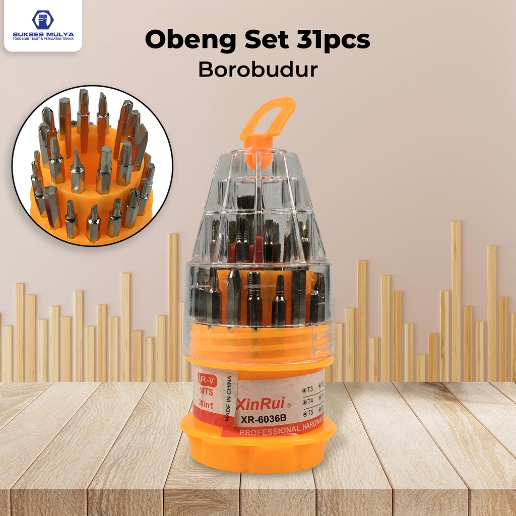 Obeng Set 31in1 Multi Fungsi Untuk Handphone Elektronik Laptop PC Elektronik dll