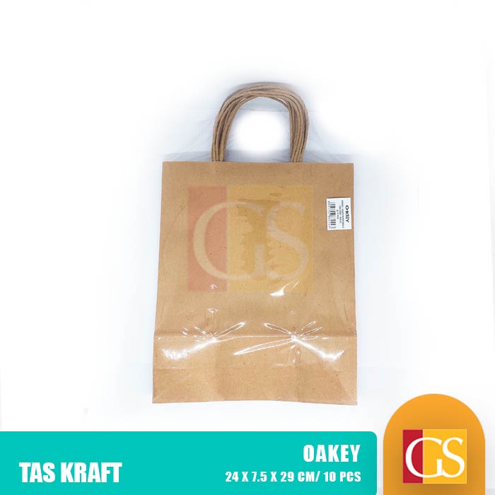 

Tas Kraft Oakey Polos B Pak