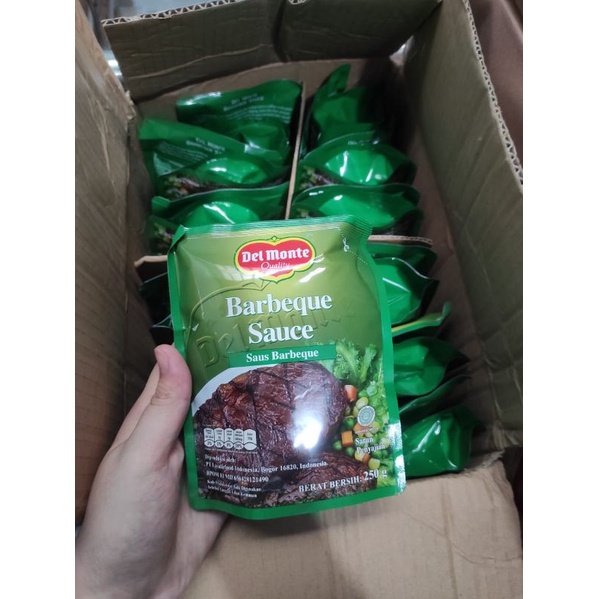 

Delmonte BBQ SAUCE 250GR DAN 1KG
