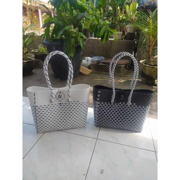 Tas Wanita anyaman Premium Belanja totebag Tote-Bag