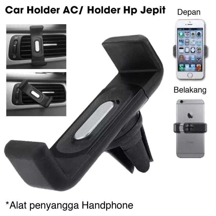 HOLDER PENYANGGA HP DILUBANG AC MOBIL/HOLDER MINI GPSHOLDER PENYANGGA HP DILUBANG AC MOBIL/HOLDER MI