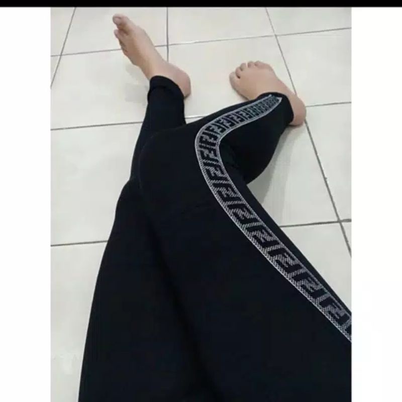 CELANA LEGGING IMPORT LIST FF gold silver