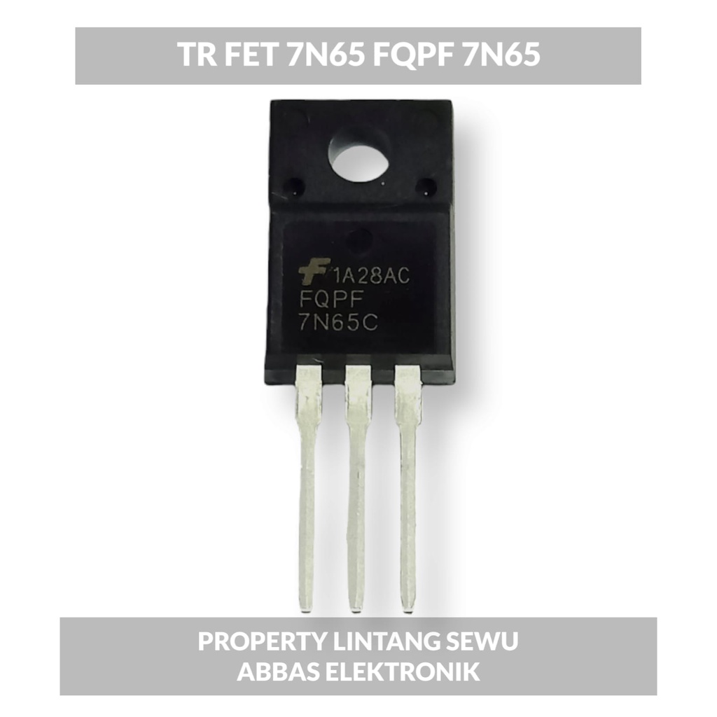 TRANSISTOR FET 7N65 FQPF 7N65 TR 7N65