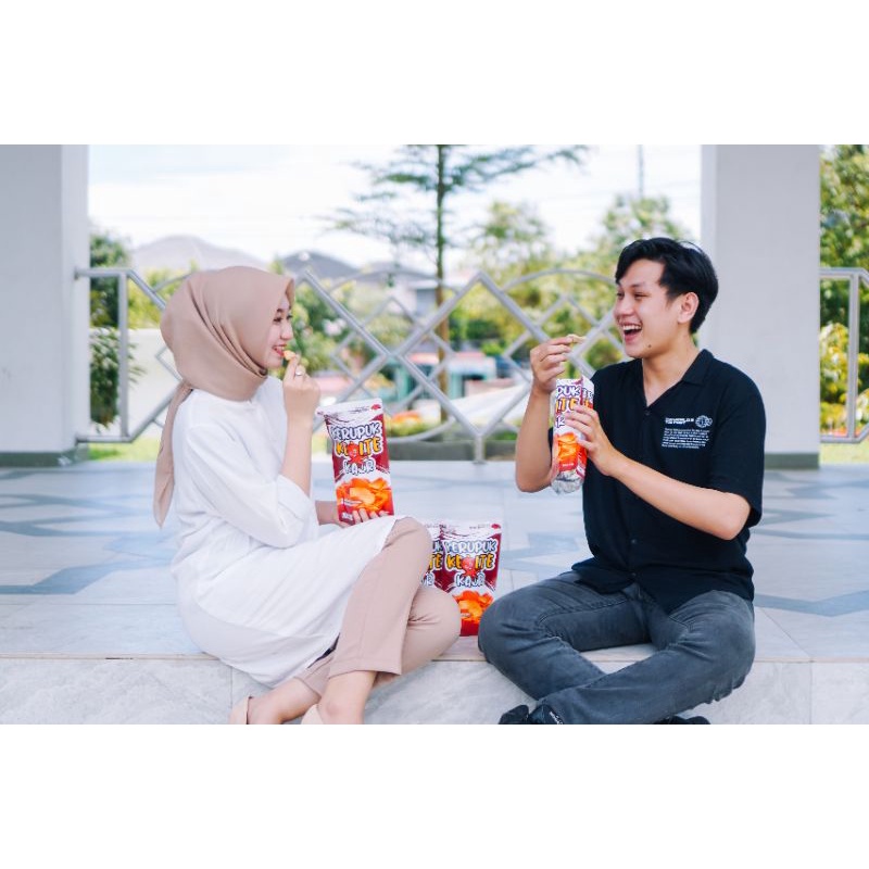 

Kerupuk Ke'ite Kaur Kerupuk Gurita Oleh Oleh Khas Bengkulu Netto 70 gr