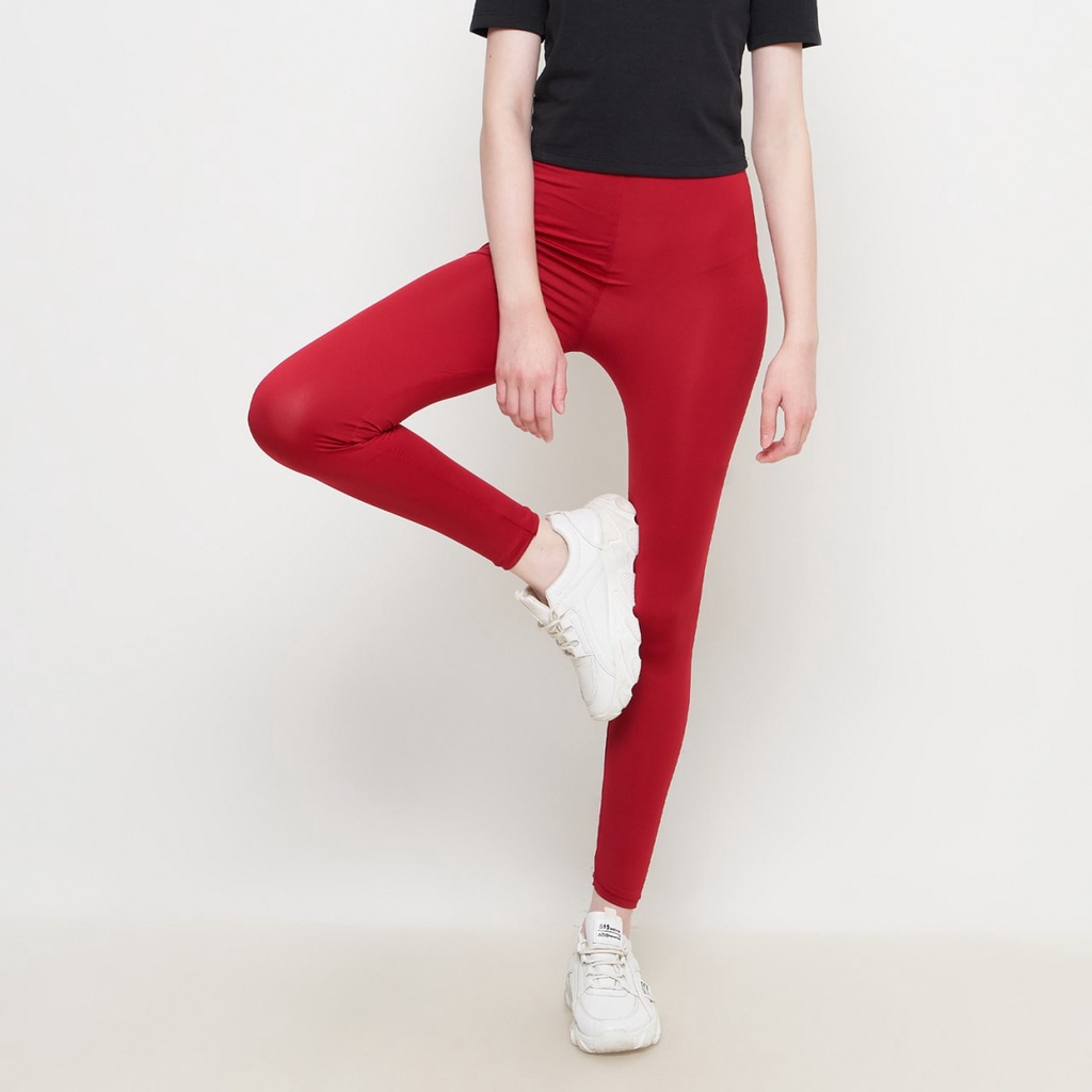 New - Celana Legging Panjang Polos Spandek Standar Legging Wanita Legging01