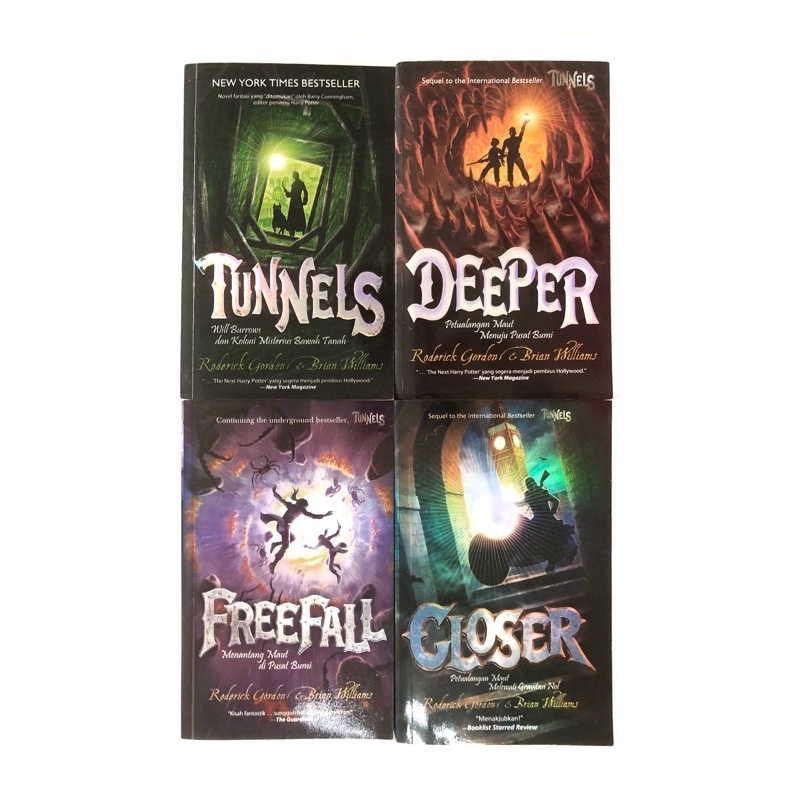 [Buku Preloved Indonesia] Seri Tunnels - Roderick Gordon & Brian Williams