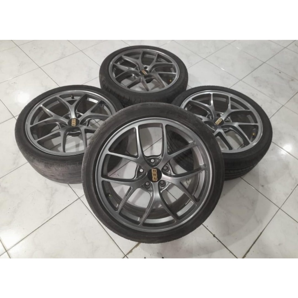 Velg Mobil Second Ring 18 BBS F1 Ban 235 40 R18 Murah Velg Racing R18 Civic BRV Innova Rush Camry Ac