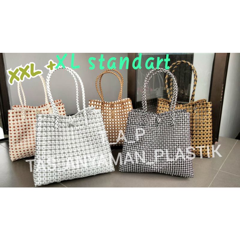 Tas Anyaman Plastik Tas Jali Jali Premium Size Jumbo