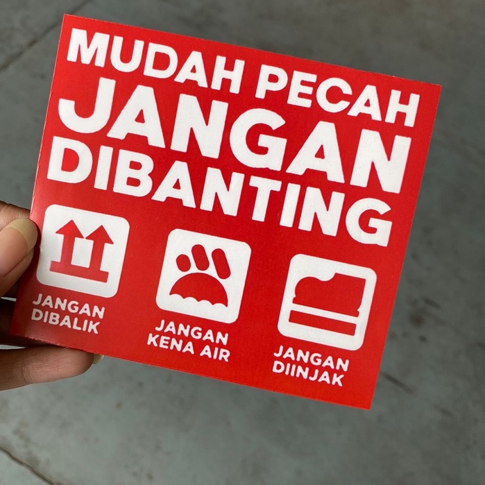 

sticker unboxing jangan dibanting