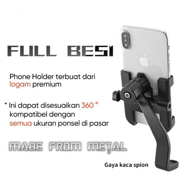 PHONE HOLDER DUDUKAN HP/HOLDER HANDPHONE/SPION/VIDICI