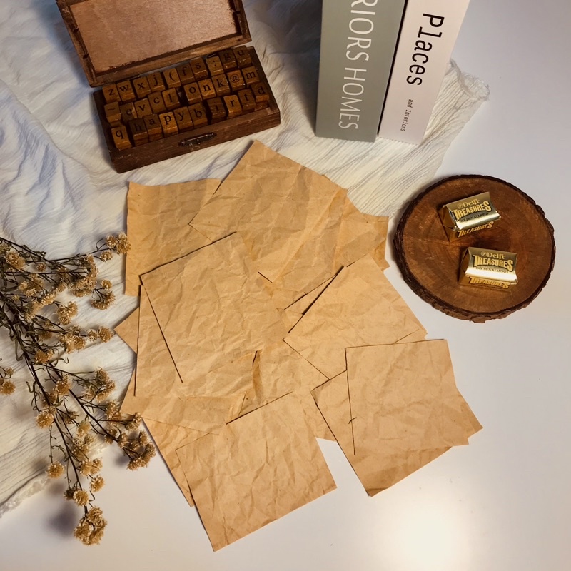 

15 lembar kertas dekorasi journal vintage aesthetic by its.diyou