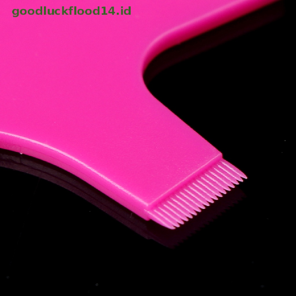 [GOOGFOUR] 10pcs/pack Reusable Plastic Eyelash Brush Clean Y Shape Cangkok Bulu Mata [TOP]