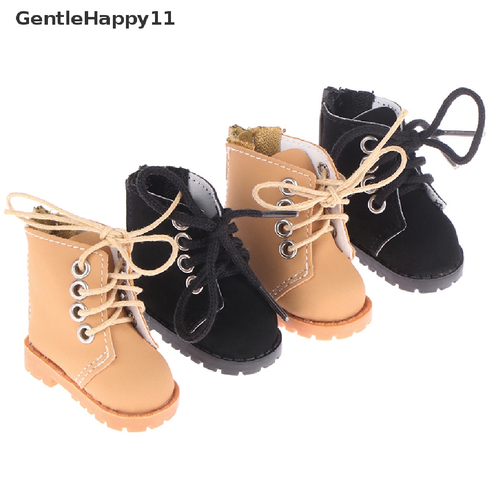 GentleHappy 1Pair 1/6 Dolls Shoes Mar Boots DIY Mini Shoes for Doll Accessories Toys id