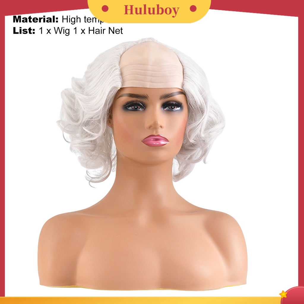 Wig Rambut Keriting Fluffy Universal Untuk Cosplay