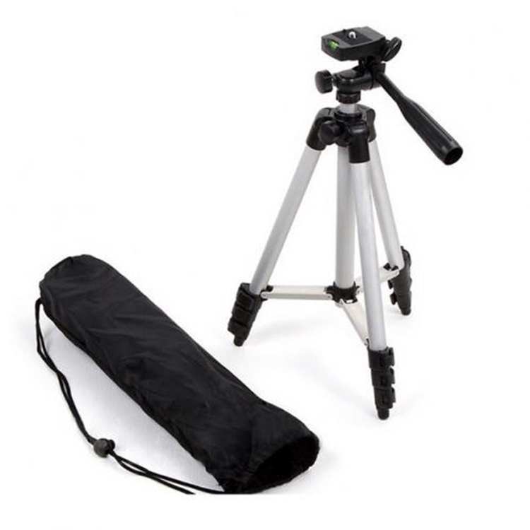 Tripod HP 3110 Panjang 1 Meter Stand Kamera Lampu Tripot Handphone 1M