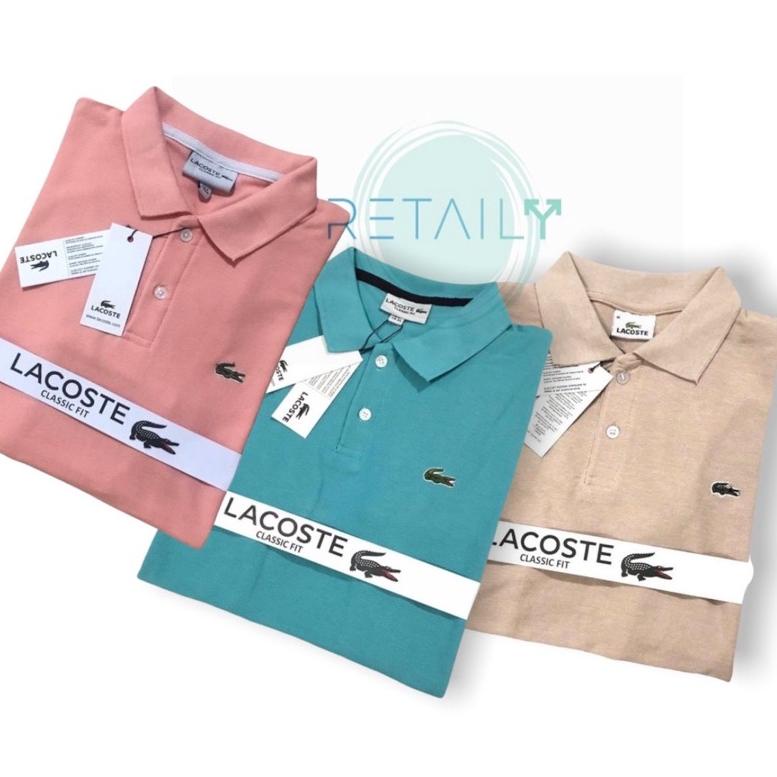 Baju Atasan Kaos Kerah Polo Shirt Premium Polos Cotton Pique Katun Diamond (KODE 1391)