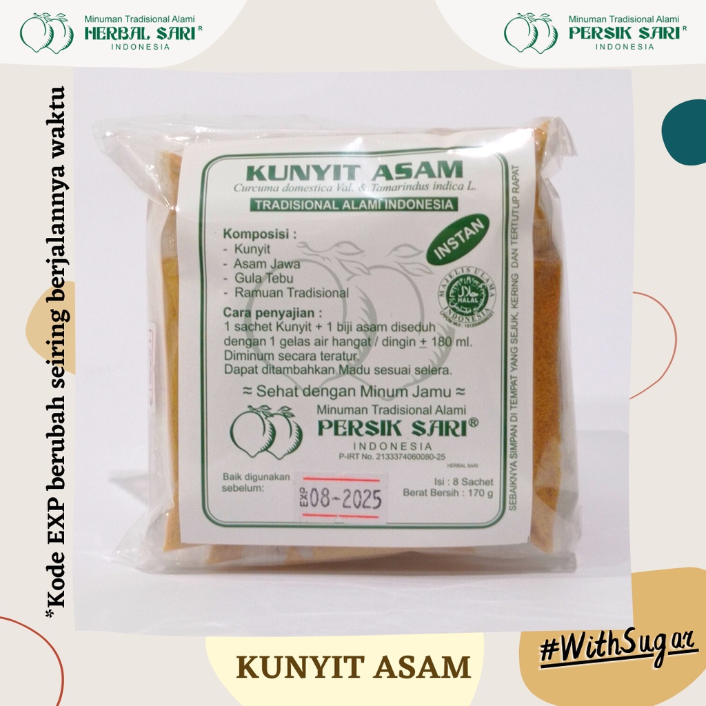 

Jamu Persik Sari Kunyit Asam