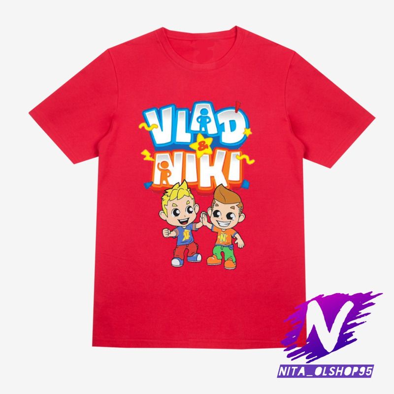 baju anak kaos anak vlad and niki kaos vlad niki