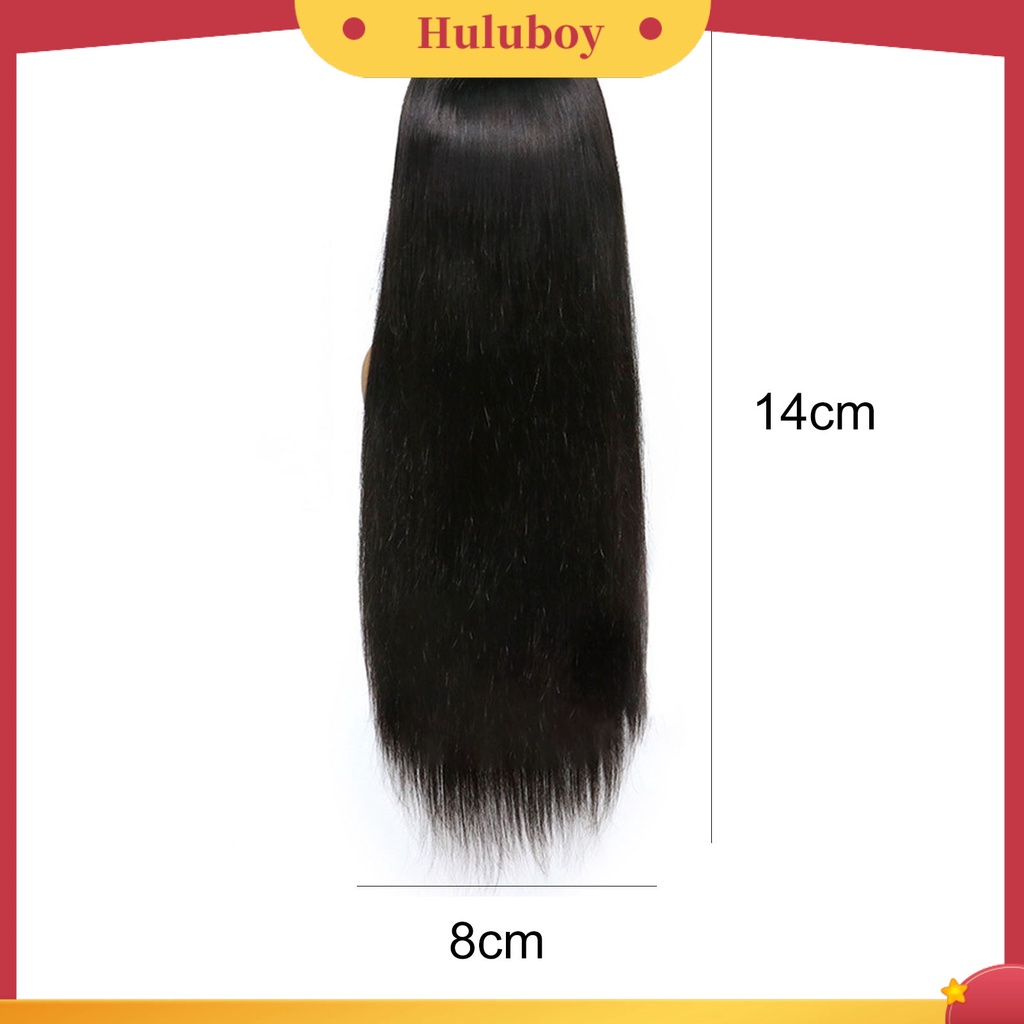 Wig Rambut Panjang Lurus Warna Matte Untuk Wanita