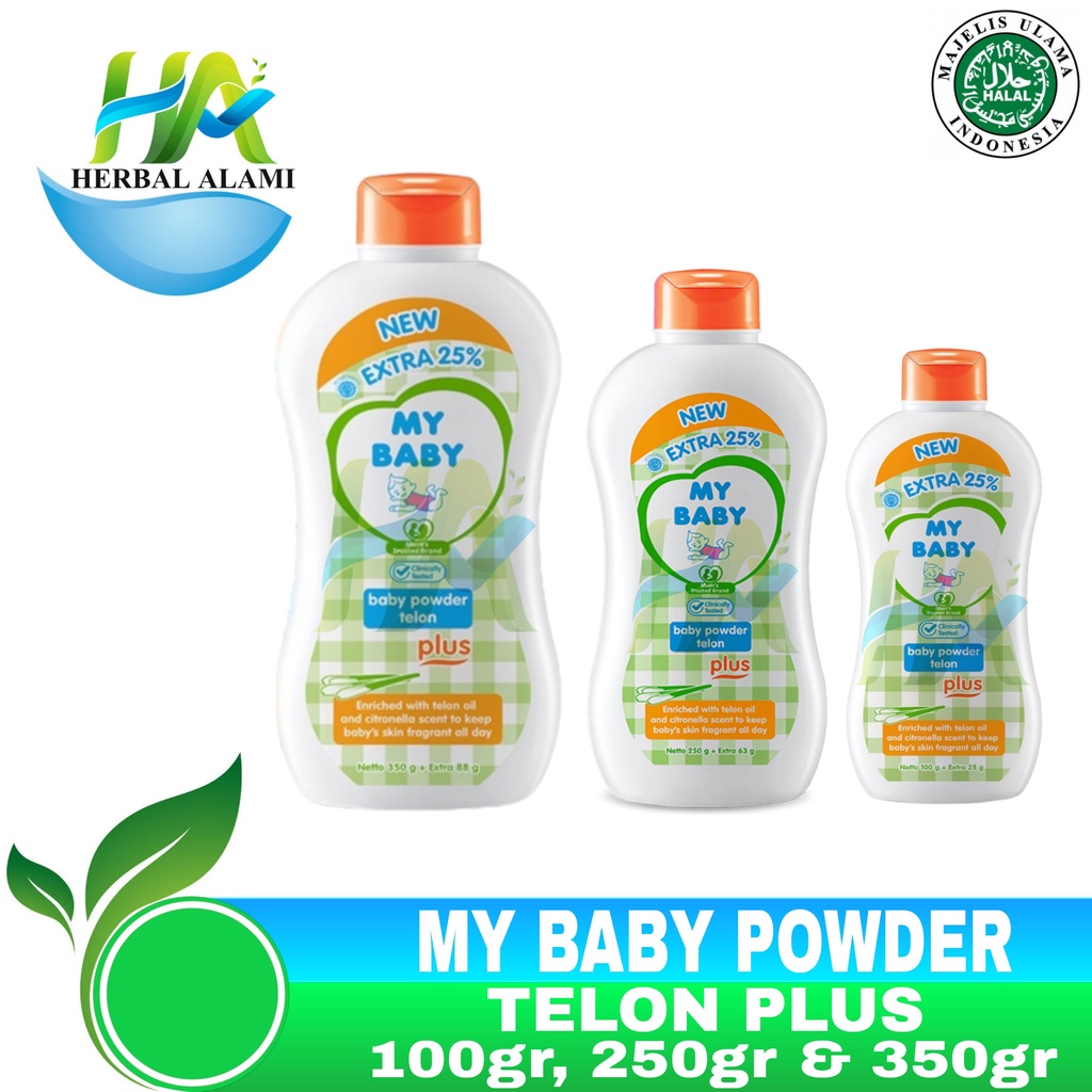 My Baby Powder Telon Plus - Bedak Bayi Wangi Telon Plus