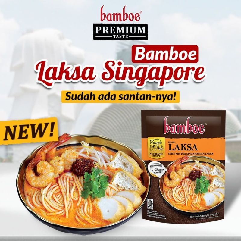 Bumbu Bamboe Laksa Singapore 110Gr