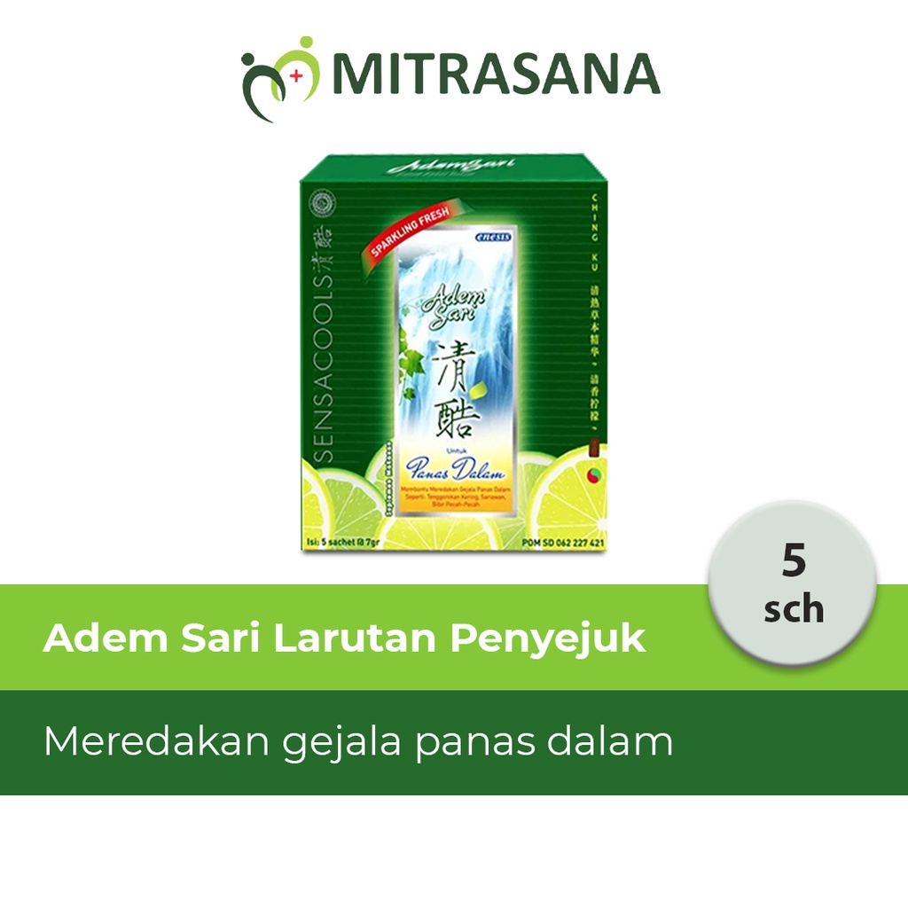 

Adem Sari Dus - 5 Sachet 7 gr - Membantu Meredakan Gejala Panas