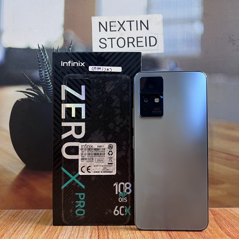 INFINIX ZERO X PRO 8/256 45watt SECOND FULLSET