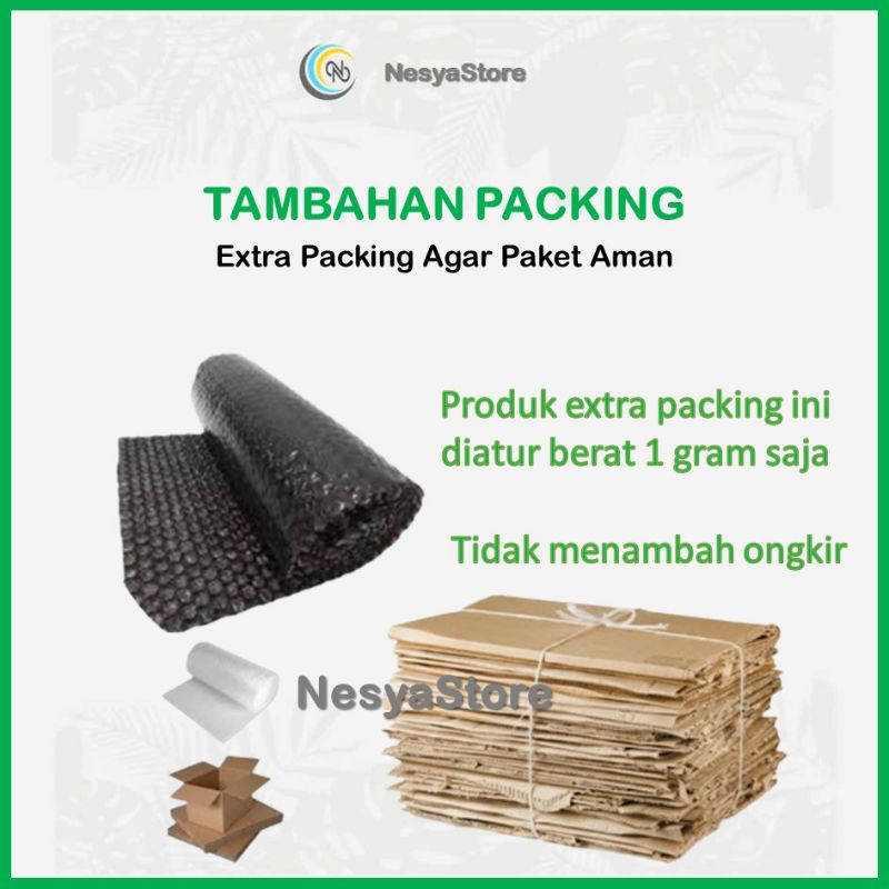 Tambahan Packing Extra Packing Bubble Warp Kardus