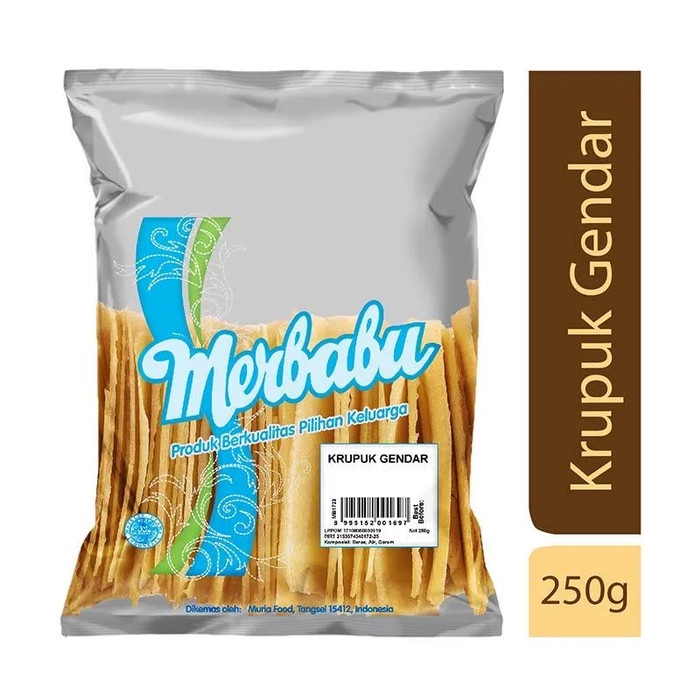 

Merbabu Krupuk Gendar 250 gr