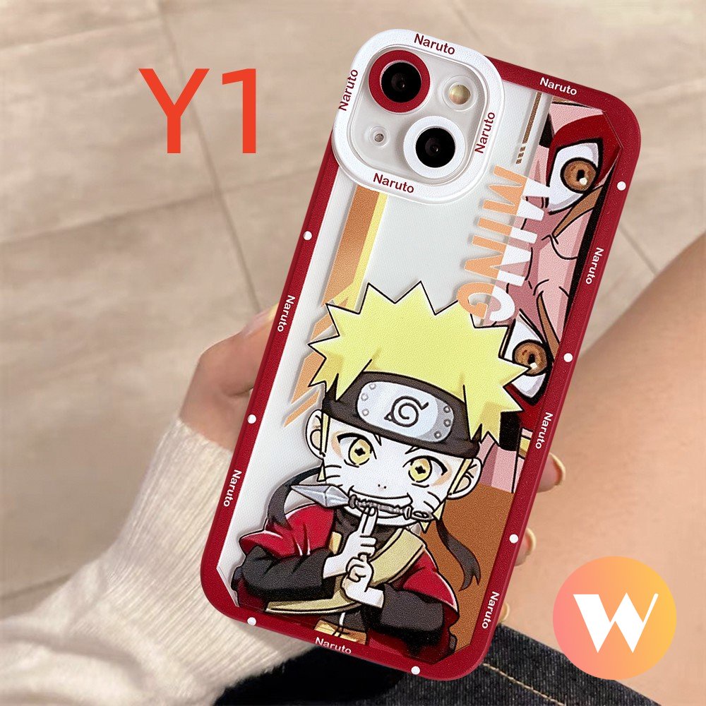 Trendy Anime Uzumaki Naruto Soft Case Realme C35 C30 C25 C12 C25s C21Y C25Y C20 C15 C21 8Pro 5i 9 8 6i 8i 5s 9pro Plus 5 9i C31 C3 C11 C20A GT Kartun Uchiha Sasuke Sarung Belakang