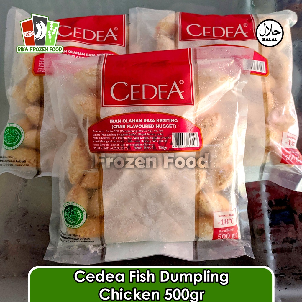 

Cedea Nugget Kepiting 500gr