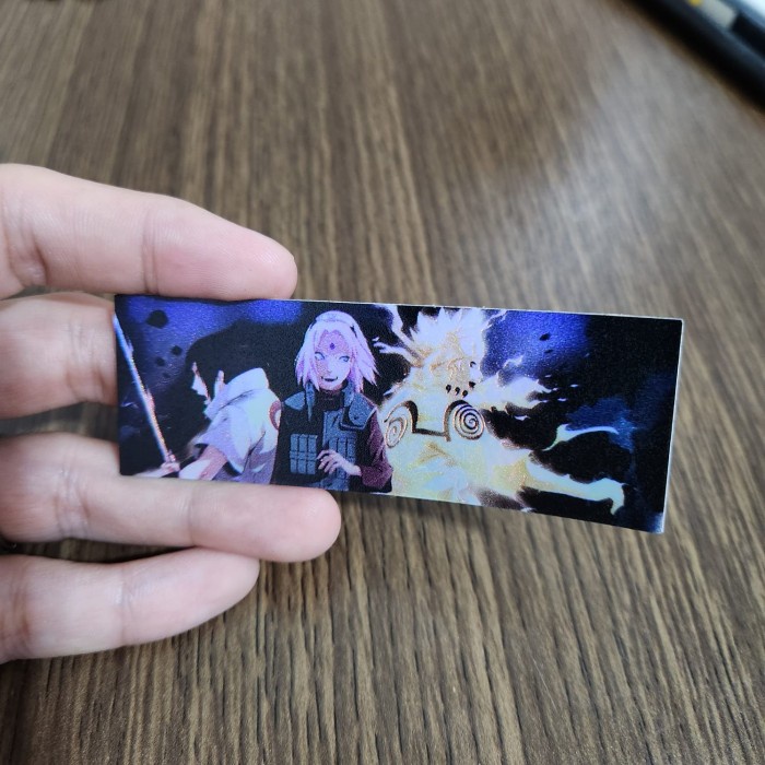 

Sticker Hologram Anime Slap - PSH1262 - Naruto - Team 7